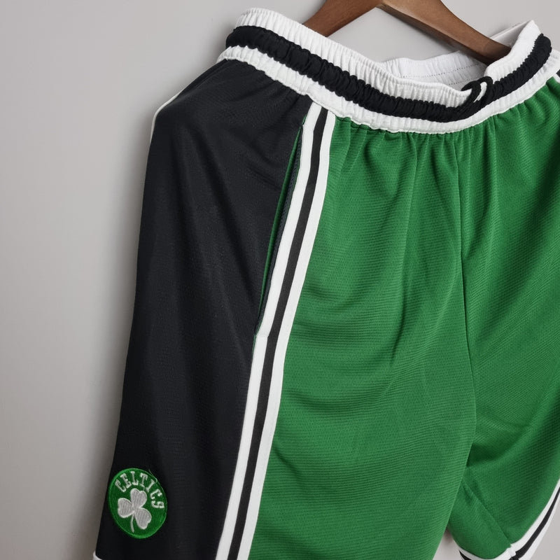 Shorts Boston Celtics Black Green NBA