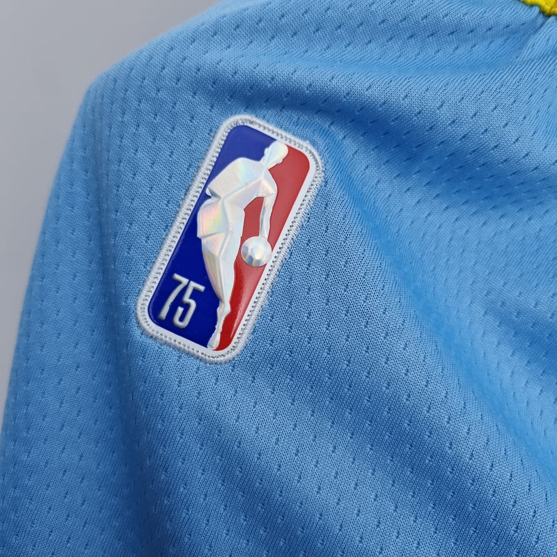 Shorts 75th Anniversary Memphis Grizzlies Jordan Edition Blue Shorts NBA - DT SPORT STORE