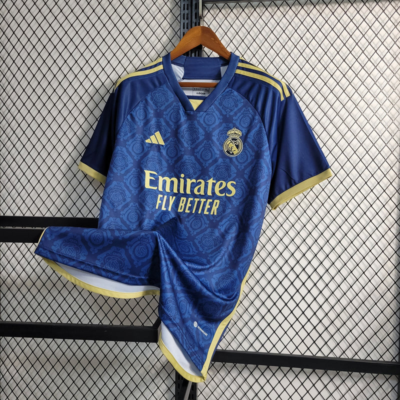 CAMISA DO REAL MADRID 23/24 AZUL ROYAL - DT SPORT STORE