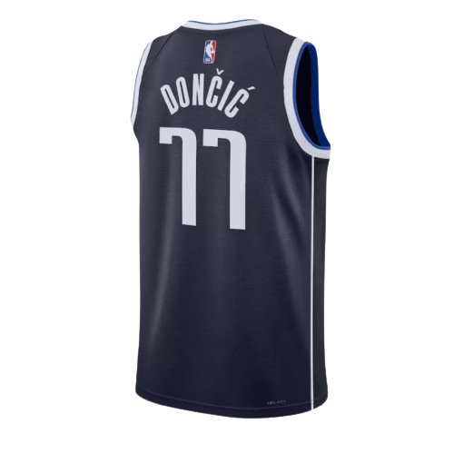 Regata Dallas Mavericks - Luka Doncic - 2022/23 Swingman Jersey -Azul Escuro - DT SPORT STORE