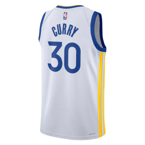Regata Golden State Warriors -Stephen Curry- 2022/23 Swingman Jersey - Branca - DT SPORT STORE