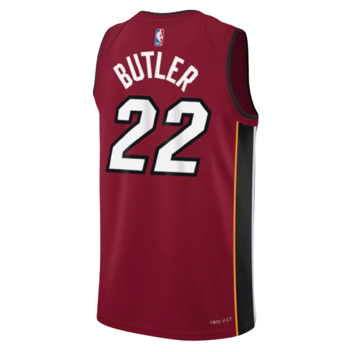 Regata Miami Heat -Jimmy Butler - 2022/23 Swingman Jersey - Vermelha - DT SPORT STORE