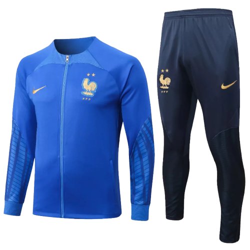Agasalho de Viagem Seleção França - Masculino - Azul - DT SPORT STORE