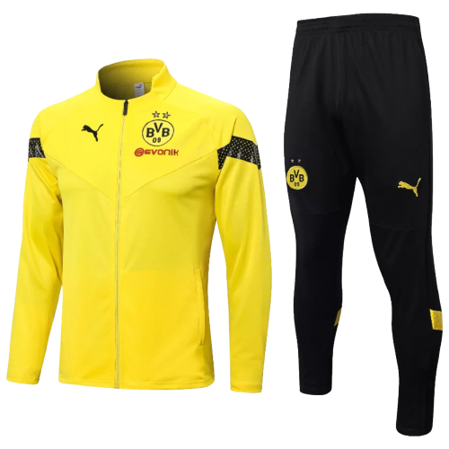 Agasalho de Viagem Borussia Dortmund - Masculino - Amarelo - DT SPORT STORE
