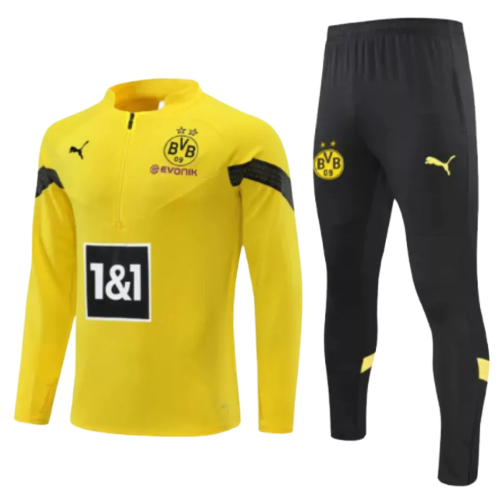 Conjunto de Treino Borussia Dortmund - Masculino - Amarelo - DT SPORT STORE