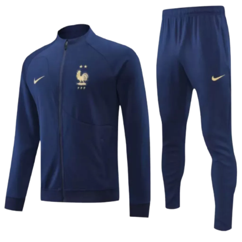 Agasalho de Viagem Seleção França - Masculino - Azul - DT SPORT STORE